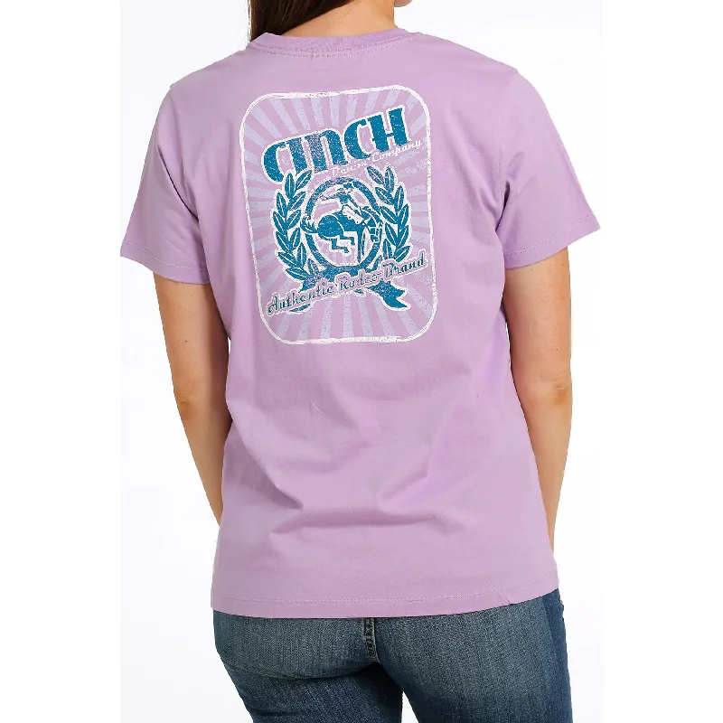 Cinch Ladies Lilac Rodeo Brand Graphic T-Shirt MSK7901003-- Lace Blend Ribbed Blend Corduroy Blend Cinch Ladies Lilac Rodeo Brand Graphic T-Shirt MSK7901003-- Lace Blend Ribbed Blend Corduroy Blend