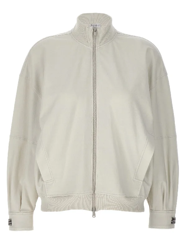 Monile Sweatshirt Hoodie with Cuffed Sleeves Snug Secure