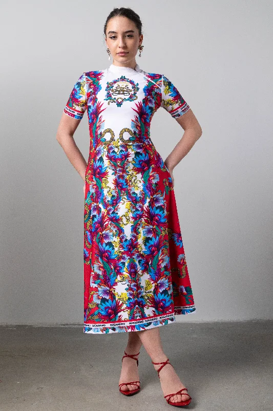 Tullia Luna Jardinette dress Tunics Print Colorful
