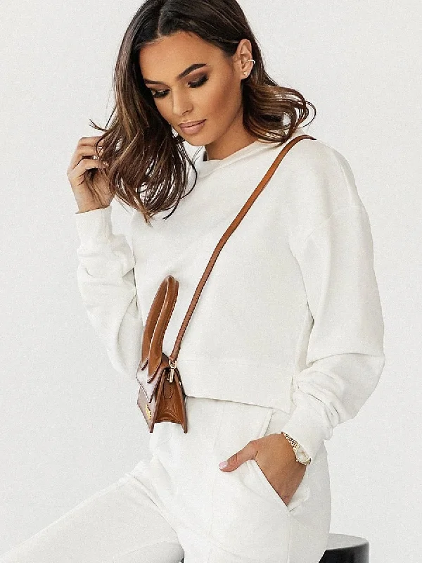 Sweatshirt IVON Hoodie with Zipper Versatile Modern