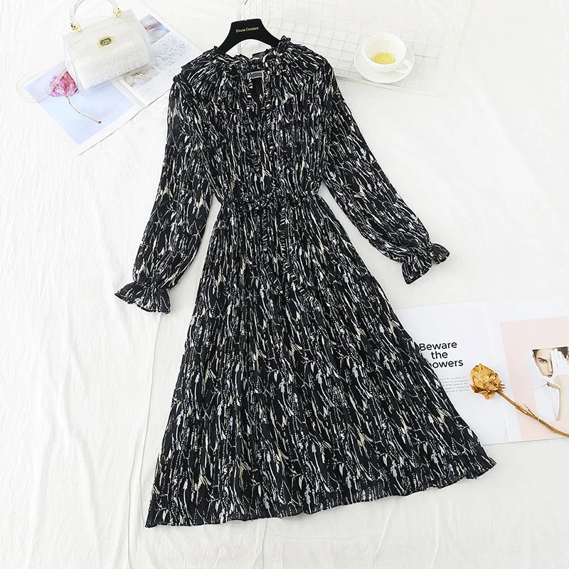 The new fairy super xiansen series has a slim waist and chiffon skirt 4531 lightweight skirt design The new fairy super xiansen series has a slim waist and chiffon skirt 4531 lightweight skirt design