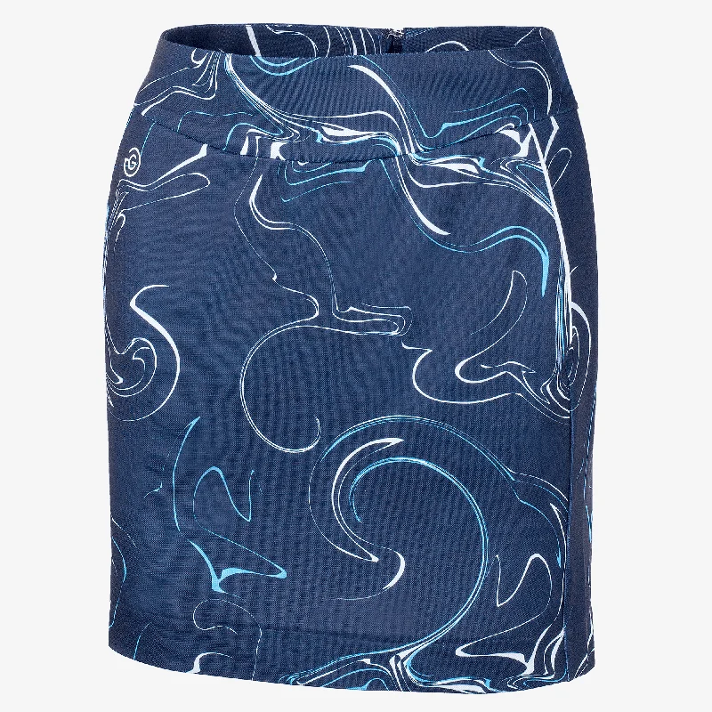 Mabel - Breathable golf skirt with inner shorts corduroy skirt cozy