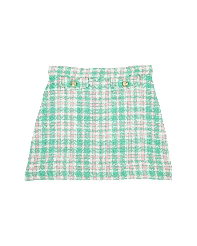 The Beaufort Bonnet Company Perrin Pocket Skirt denim skirt trendy