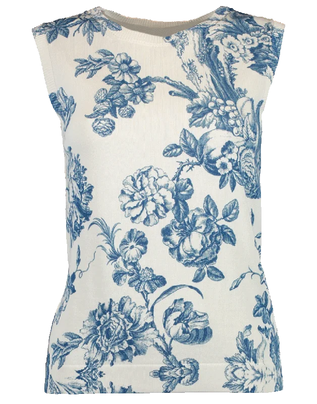 Printed Knit Tank stylish tank top